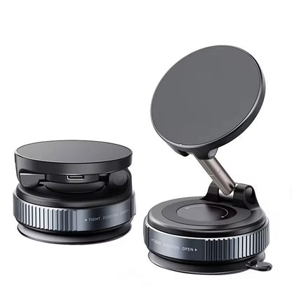 Support Magnétique Voiture avec Recharge Sans Fil – Fixation Ultra-Solide & Rotation 360°