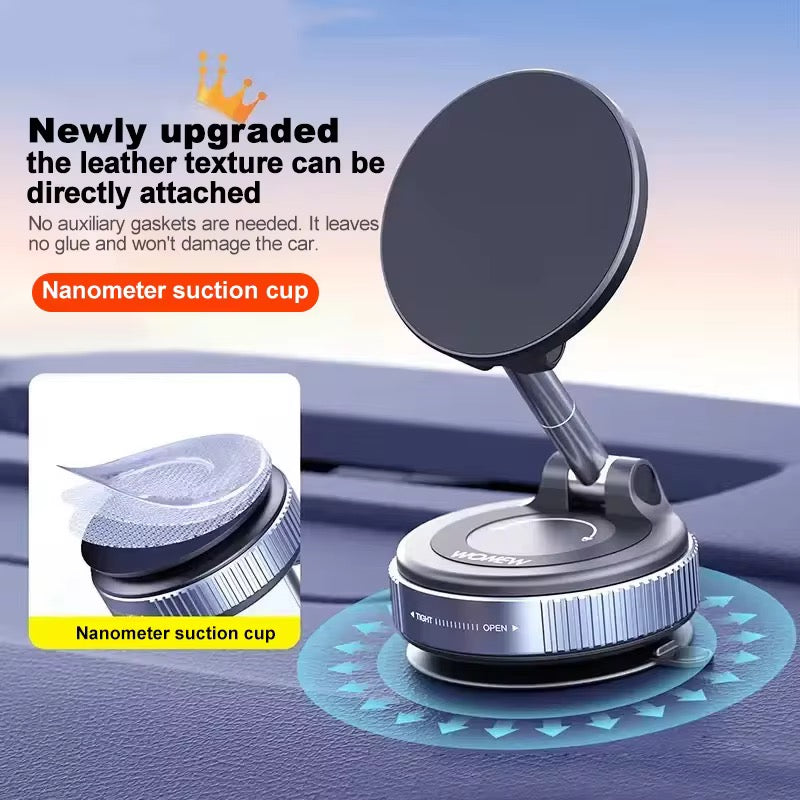 Support Magnétique Voiture avec Recharge Sans Fil – Fixation Ultra-Solide & Rotation 360°