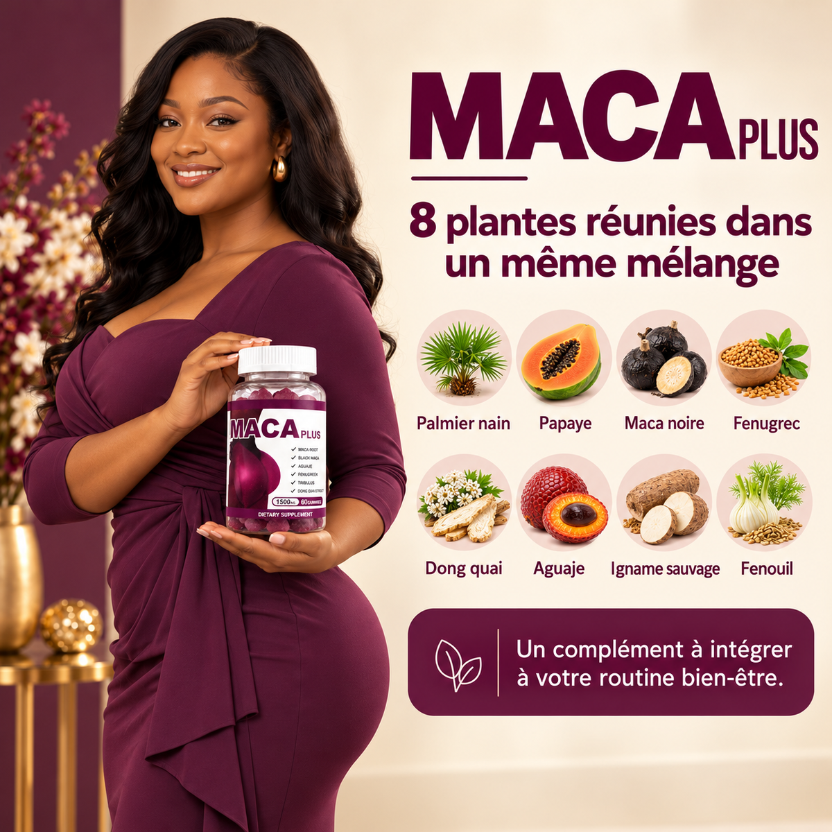 Découvrez la nouvelle formule Maca Plus pour le bien-être de la femme