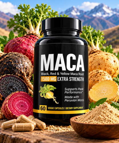 Triple Maca : Réveillez votre vitalité naturellement !
